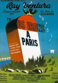 Plakat filmu Nous irons &agrave; Paris