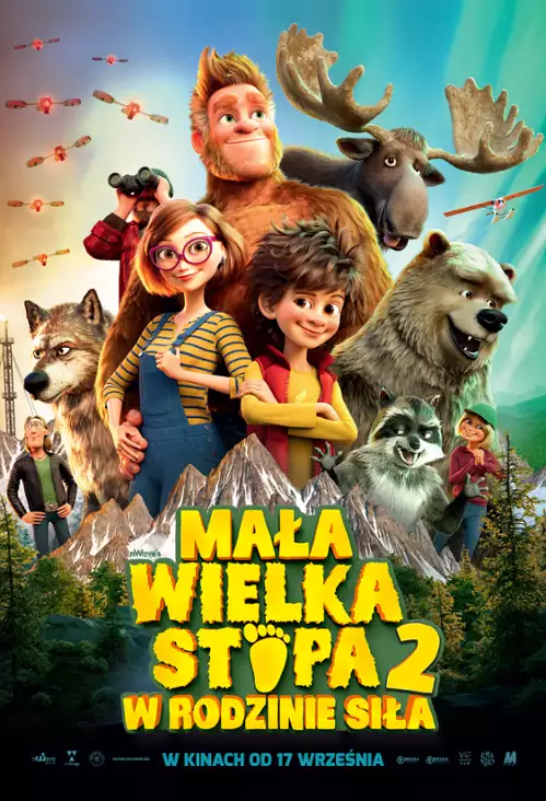 plakat filmu Mała Wielka Stopa 2: W rodzinie siła