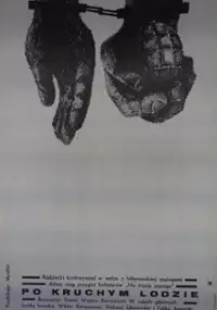 Plakat filmu Po kruchym lodzie