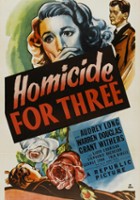 plakat filmu Homicide for Three