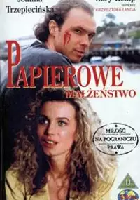 Plakat filmu Papierowe małżeństwo