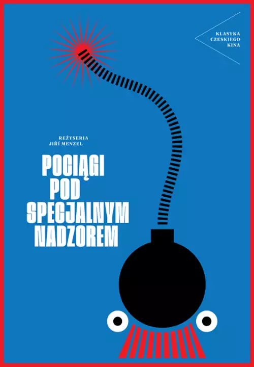 plakat filmu Pociągi pod specjalnym nadzorem