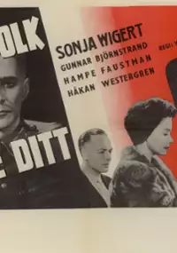 Plakat filmu Mitt folk är icke ditt