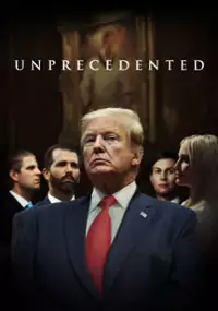 Plakat serialu Trump. Bez precedensu
