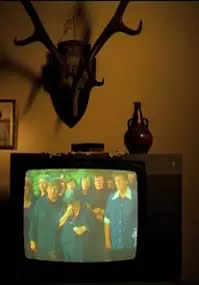 Plakat filmu Przez szybę