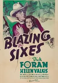 Plakat filmu Blazing Sixes