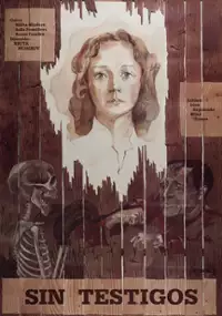 Plakat filmu Bez świadk&oacute;w