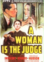 plakat filmu A Woman Is the Judge