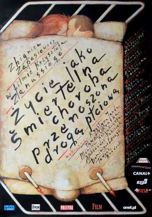 plakat filmu Życie jako śmiertelna choroba przenoszona drogą płciową