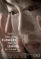plakat filmu Podcięte kwiaty, zielone liście