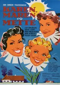 Plakat filmu Karen, Maren og Mette