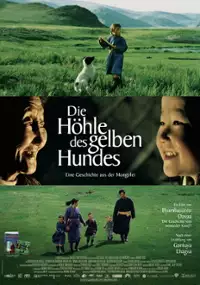 Plakat filmu Jaskinia żołtego psa