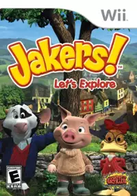 Plakat gry Jakers! Let's Explore