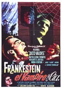 Plakat filmu Frankenstein el vampiro y compañía