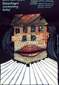 Plakat filmu Samotnym zapewniamy hotel