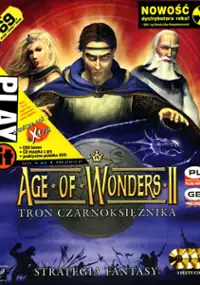 Plakat gry Age of Wonders II: Tron czarnoksiężnika