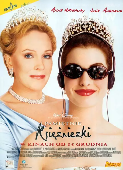 plakat filmu Pamiętnik księżniczki