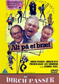 Plakat filmu Alt på et bræt