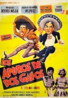 plakat filmu Los Apuros de dos gallos