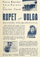 plakat filmu Les bateliers de la Volga