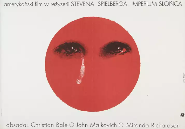 plakat filmu Imperium Słońca