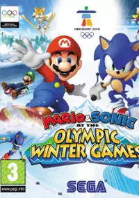 Plakat gry Mario & Sonic at Vancouver Olympics