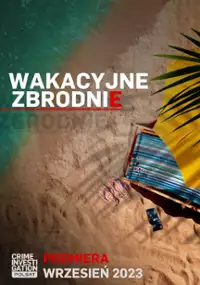 Plakat programu TV Wakacyjne zbrodnie