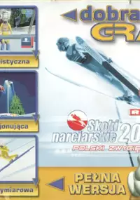 Plakat gry Skoki narciarskie 2001: Polski zwycięzca