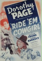 plakat filmu Ride 'Em Cowgirl