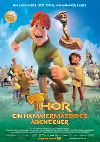 Plakat filmu Hetjur Valhallar - Þór