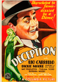 Plakat filmu Deception