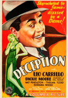 plakat filmu Deception