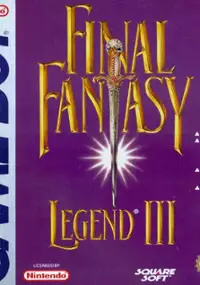 Plakat gry Final Fantasy Legend III