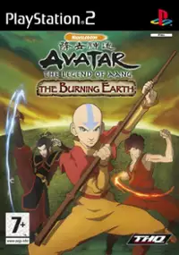 Plakat gry Avatar: The Last Airbender - The Burning Earth