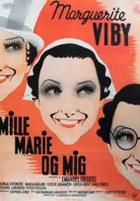 Plakat filmu Mille, Marie og mig
