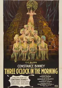 Plakat filmu Three O'Clock in the Morning