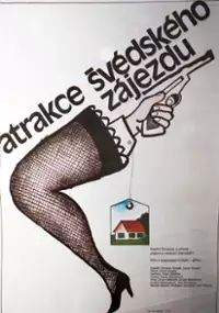 Plakat filmu Atrakce švédského zájezdu