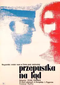 Plakat filmu Przepustka na ląd