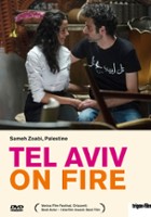 plakat filmu Tel Awiw w ogniu