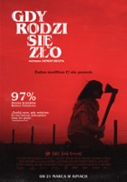 plakat filmu Gdy rodzi się zło