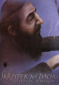 Skrzypek na dachu (1971) plakat