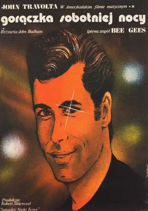plakat filmu Gorączka sobotniej nocy