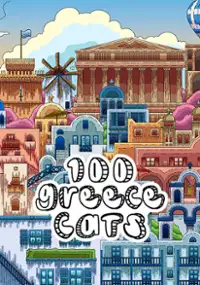 Plakat gry 100 Greece Cats