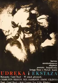 Plakat filmu Udręka i ekstaza