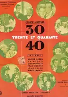 plakat filmu Trente et quarante