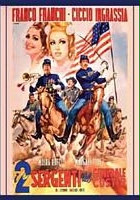 plakat filmu I Due sergenti del generale Custer