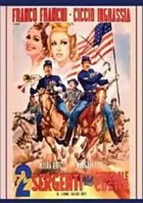 Plakat filmu I Due sergenti del generale Custer