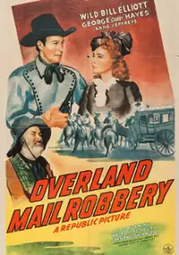 Plakat filmu Overland Mail Robbery
