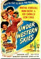 plakat filmu Under Western Skies
