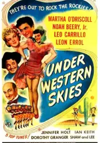 Plakat filmu Under Western Skies
